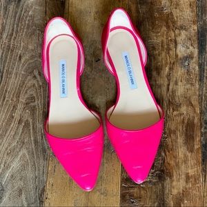 Manolo blahnik D'Orsay Flats